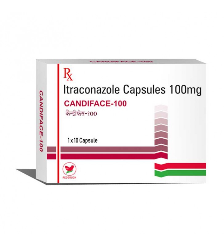 Itraconazole (Candiface 100) 100 mg Capsules