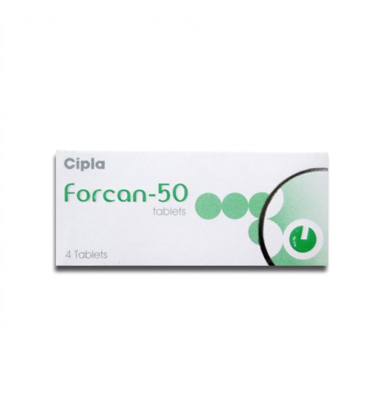 Fluconazole (FORCAN) 50 mg Tablet