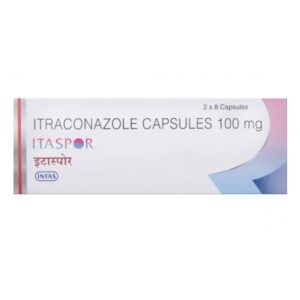 Itraconazole (Itaspor) 100 mg Capsuleis