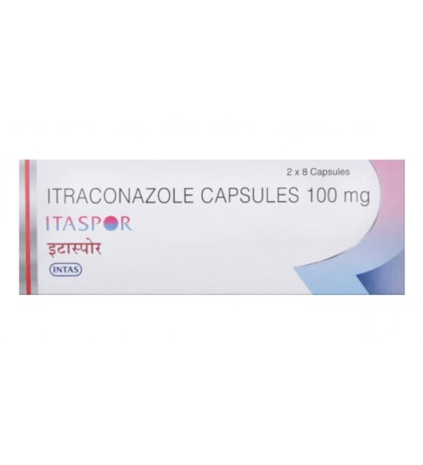 Itraconazole (Itaspor) 100 mg Capsuleis