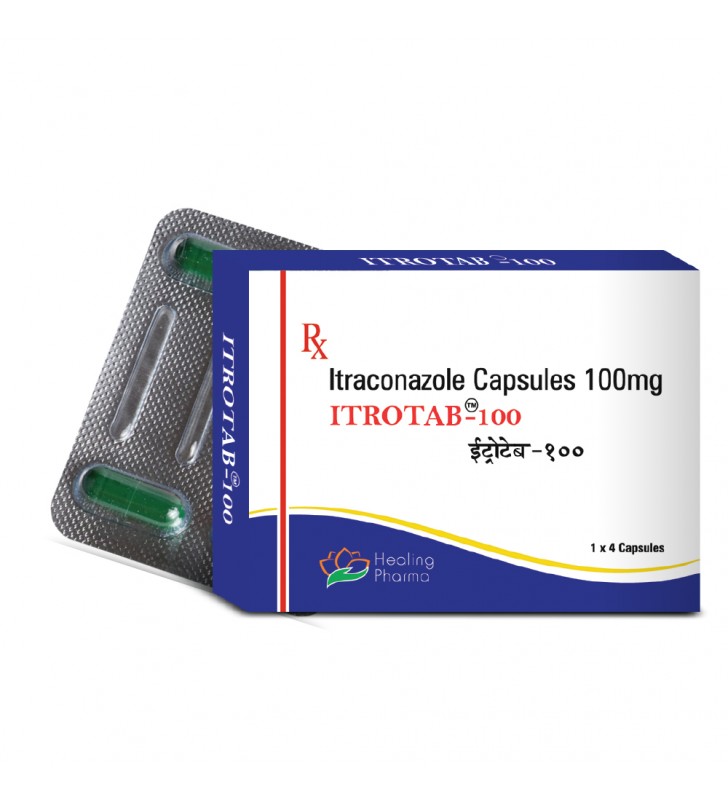 Itraconazole (Itrotab 100) 100 mg Capsules