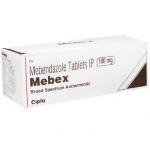 Mebendazole (Mebex) 100 mg Tablet
