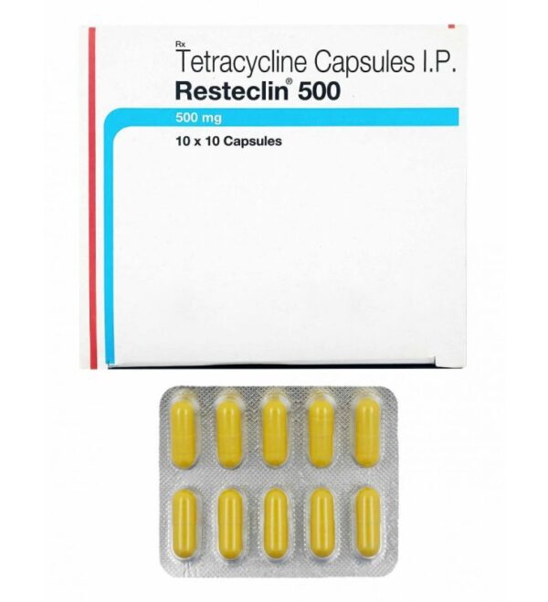 Tetracycline (Resteclin) 500 Mg Capsule