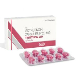 Isotretinoin (Tretiva) 20 mg Capsule