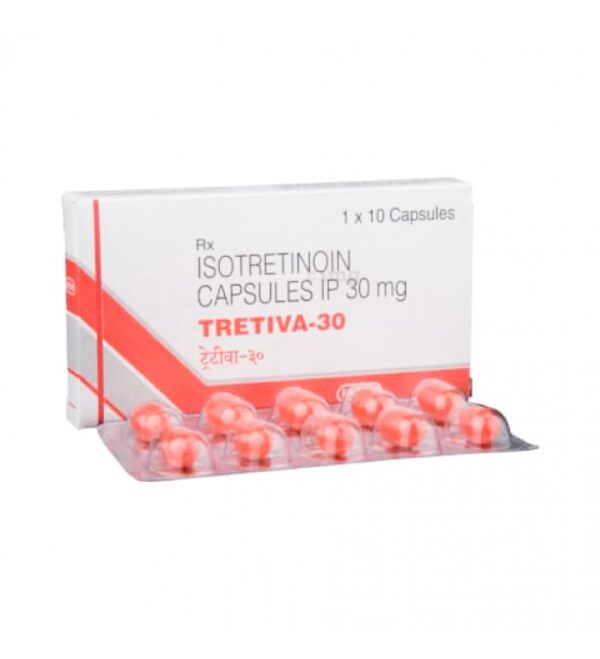 Isotretinoin (Tretiva) 30 mg Capsule
