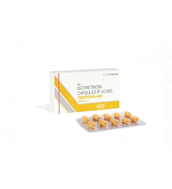 Isotretinoin (Tretiva) 40 Mg Capsule