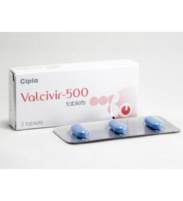 Valacyclovir (Valcivir) 500 Mg Tablet