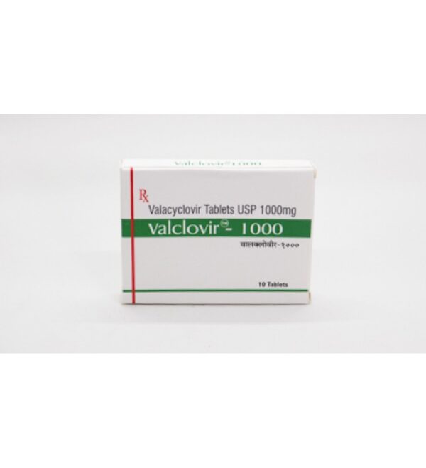 Valacyclovir (Valclovir) 1000 mg Tabs