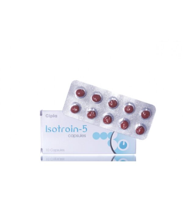 Isotretinoin (Isotroin) 5 mg Capsule