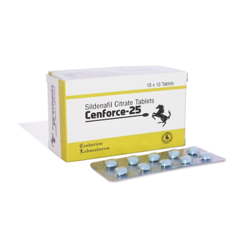 Sildenafil (Cenforce 25) 25 mg Tablet
