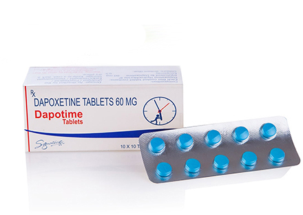 Dapoxetine (Dapotime) 60 mg Tab