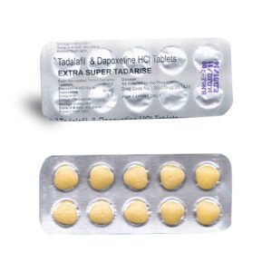 Tadalafil (EXTRA SUPER TADARISE) 40/60 mg Tabs