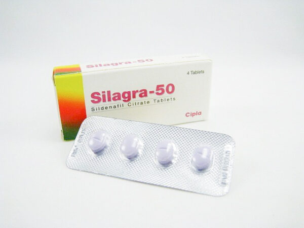 Sildenafil (Silagra 50) 50 mg Tablet