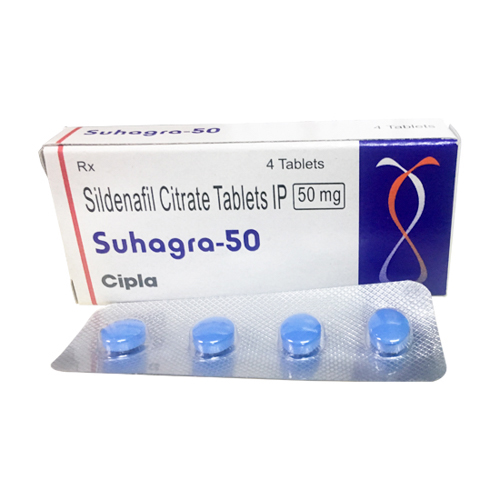 Sildenafil (Suhagra 50) 50 mg Tablet