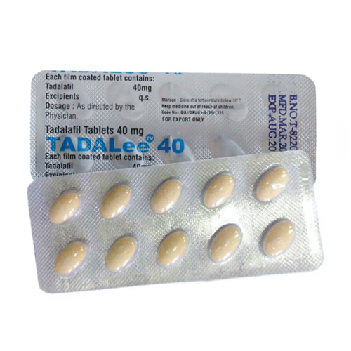 Tadalafil (Tadalee) 40 mg Tablet