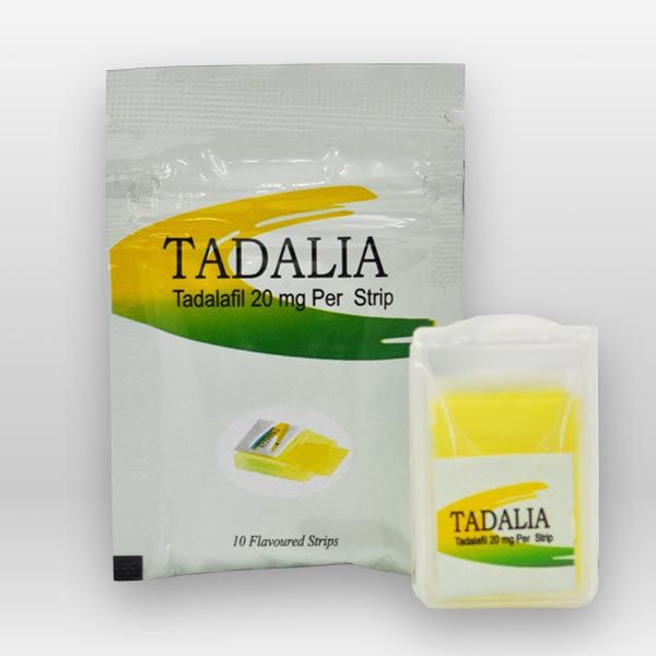 Tadalafil (Tadalia) 20 mg Strips