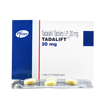 Tadalafil (Tadalift) 20 mg Tablet