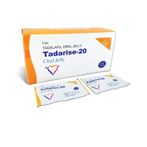 Tadalafil (Tadarise 20 Oral Jelly) 20 mg Jelly