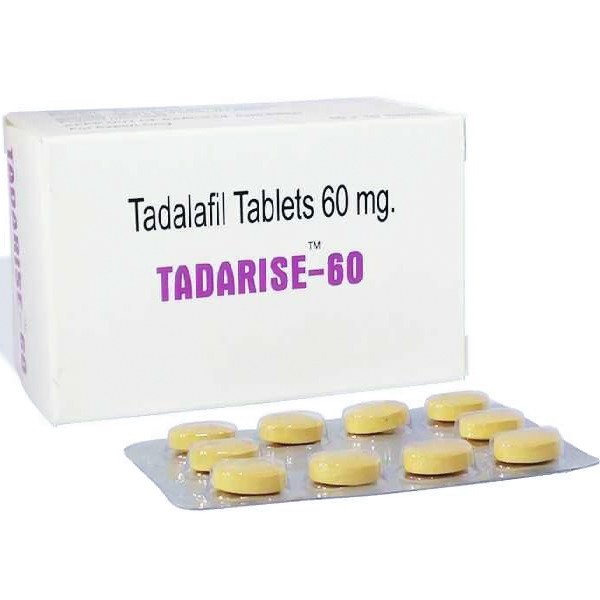 Tadalafil (Tadarise) 60 mg Tablet