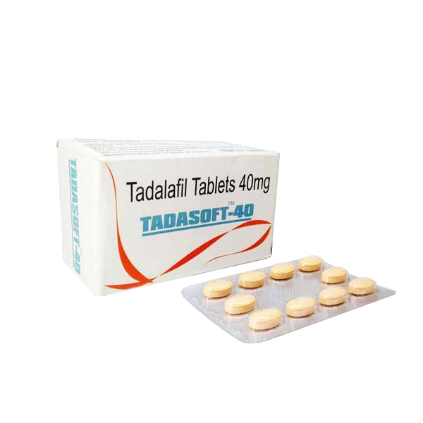 Tadalafil (TADASOFT) 40 mg Tabs