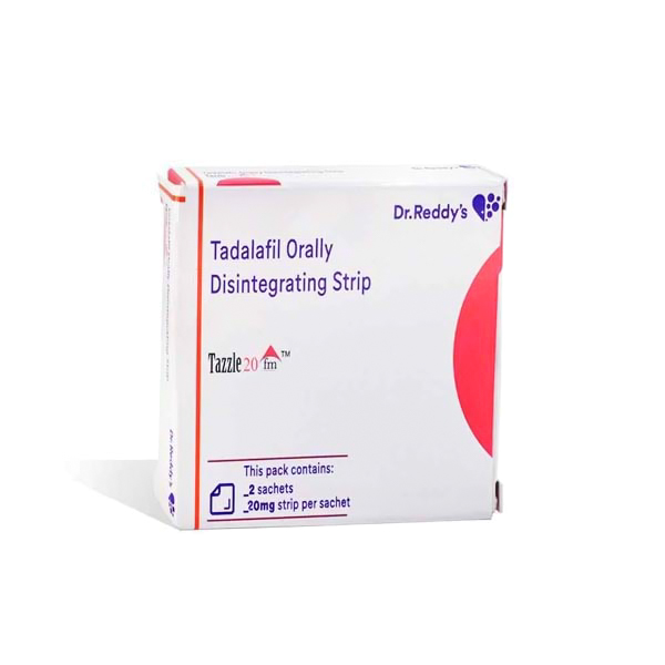Tadalafil (Tazzle FM) 20 mg Strips