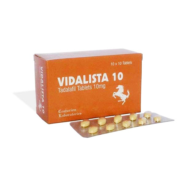 Tadalafil (Vidalista) 10 mg Tablet