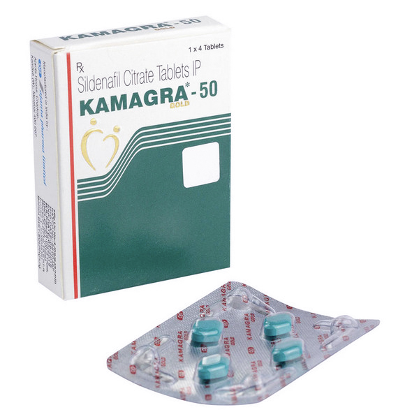 Sildenafil (KAMAGRA GOLD) 50 mg Tablet