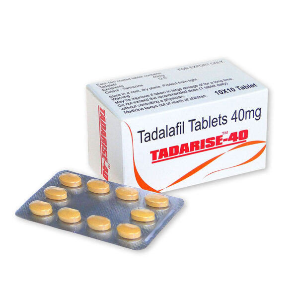 Tadalafil (Tadarise) 40 mg Tablet